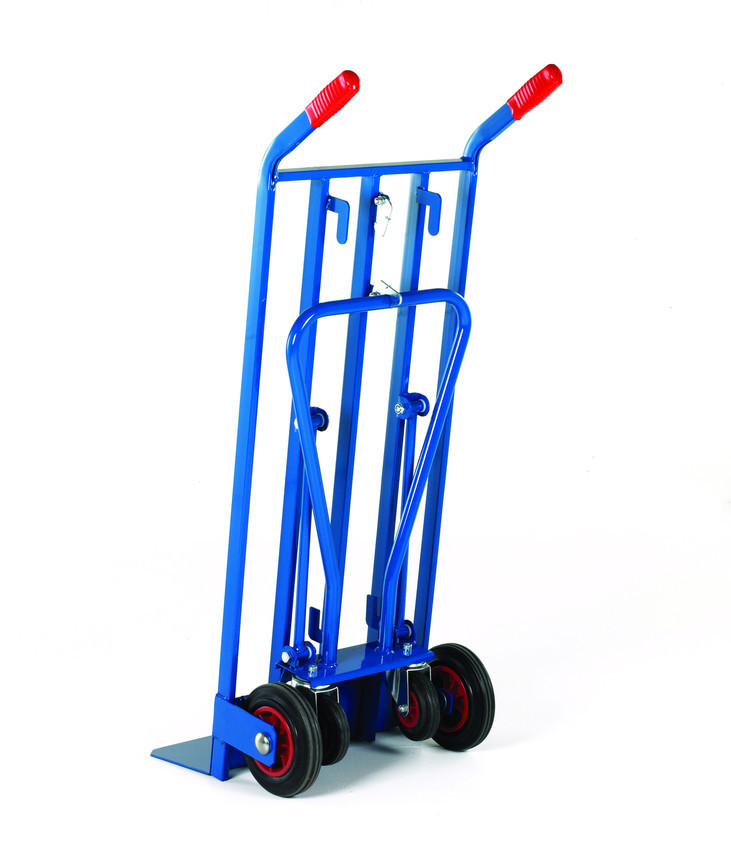 An image of Super Heavy Duty 3 in 1 Solid Wheel Sack Truck - 400kg Capacity