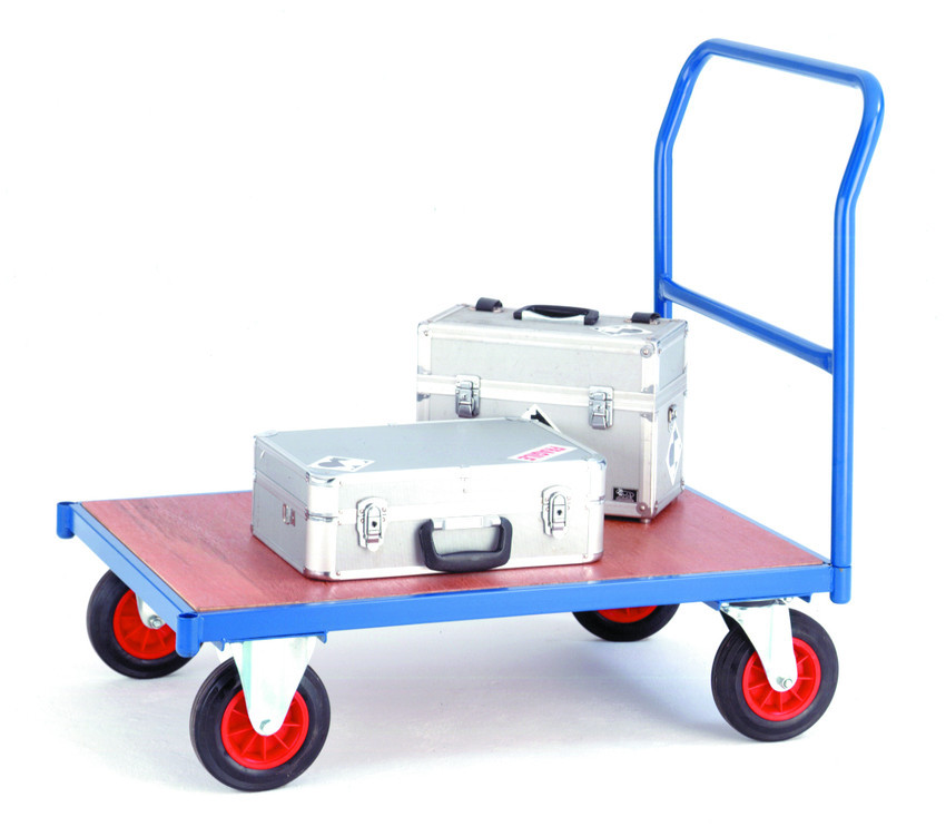 An image of Heavy Duty Timber Decked Platform Truck - 500kg Capacity (Narrow)