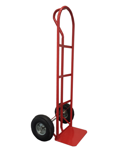 An image of P-Handle Sack Truck with Puncture Proof Wheels - 250kg